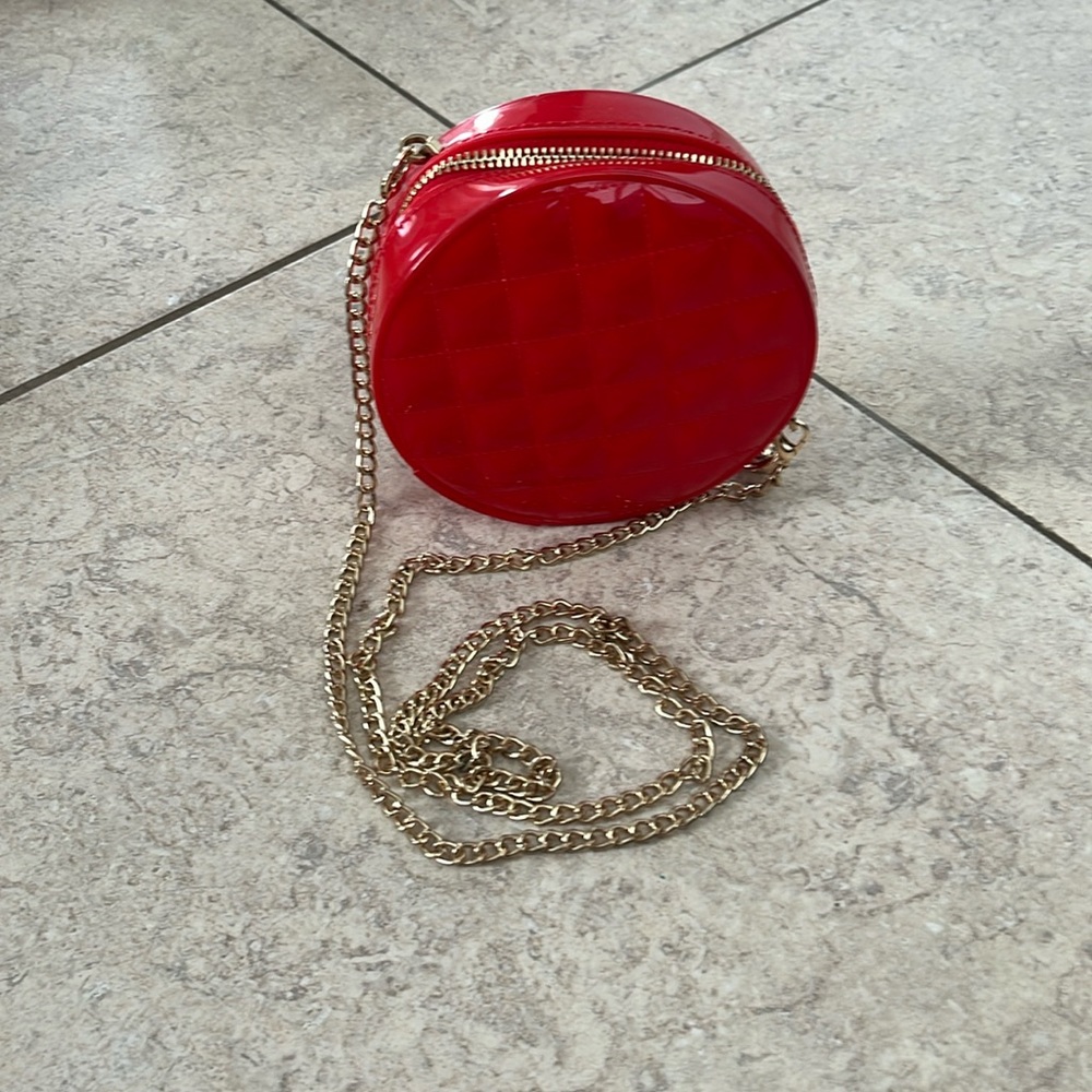 Very pretty plastic red bag